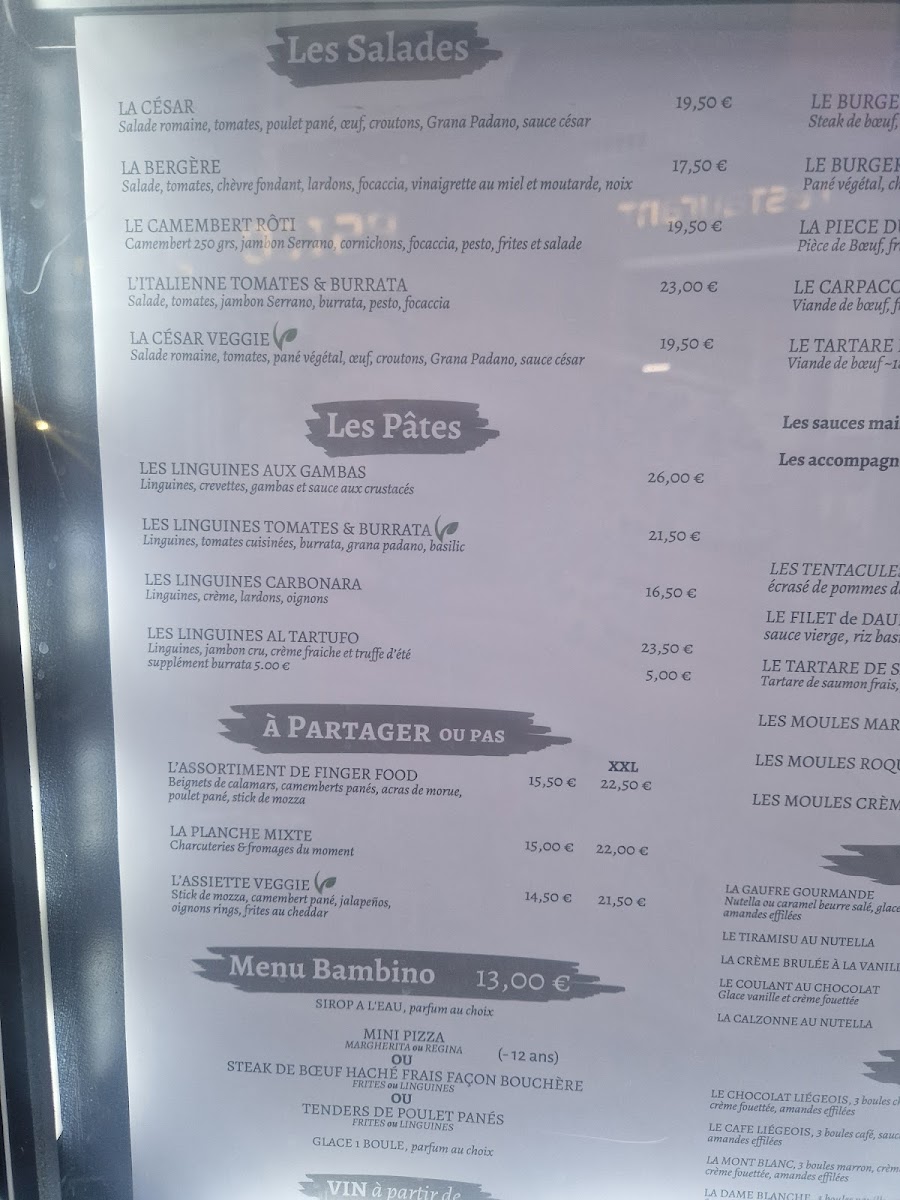 Menu Le Marsico 2025-10